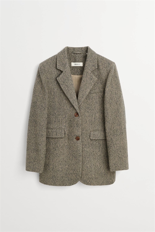 SKALL STUDIO JOAN BLAZER BROWN/GREY HERRINGBONE